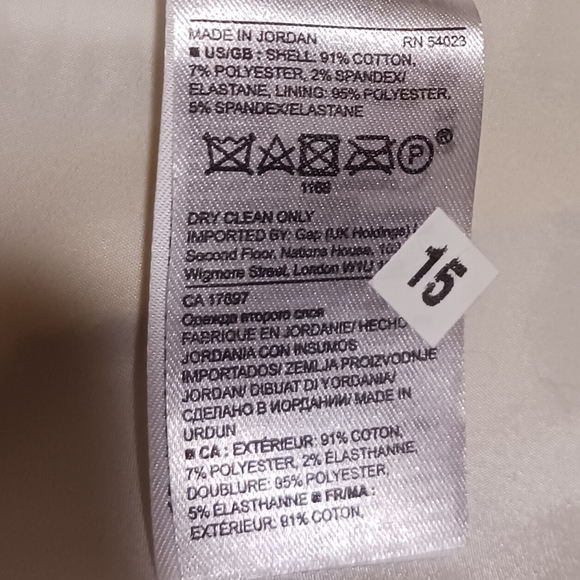 BR Double Breasted Corduroy Blazer - Picture 9 of 10